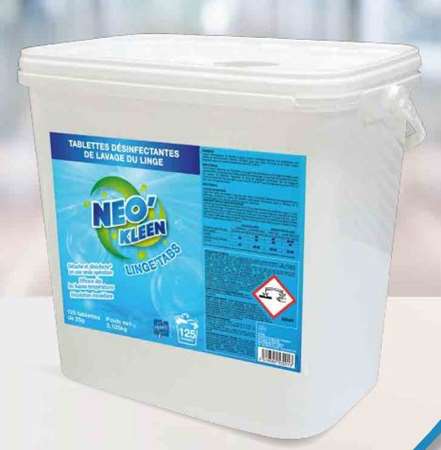 TABLETTES LINGE NEO KLEEN DESINFECTANTES 125 P