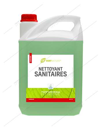 Image de VERT NATURE NETTOYANT SANITAIRES ECO - BIDON 5 L