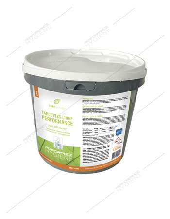 Image de PERFORMANCE TABLETTES ECO LINGE - SEAU DE 2.52 KG