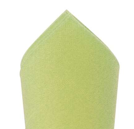 Image de SERVIETTE OUATE 30 X 38 VERT AMANDE - PAQUET DE 100