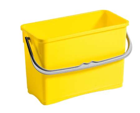 Image de SEAU 8 L JAUNE AVEC ANSE