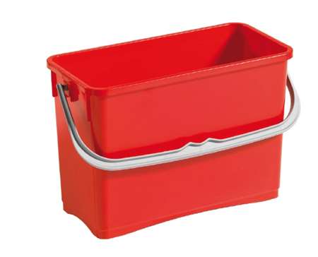 Image de SEAU 8 L ROUGE AVEC ANSE