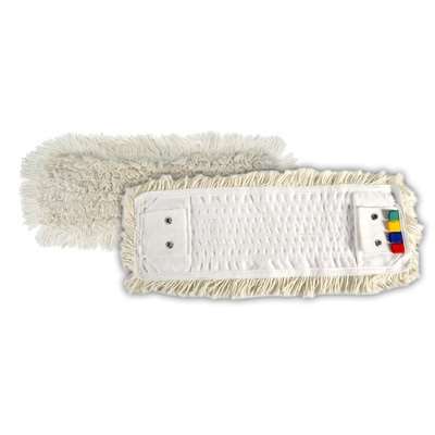 Image de FRANGE COTON 40 CM POCHE / LANGUETTE - 2 OEILLETS