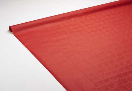 ROULEAU NAPPE DAMASSÉE 50 M - ROUGE