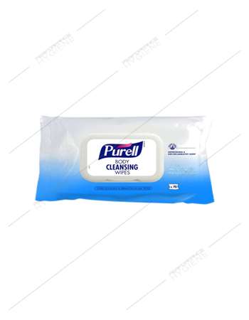 Image de LINGETTES PURELL BODY CLEANSING WIPES - 70 LINGETTES