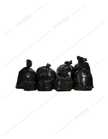 SAC POUBELLES 130 L NOIRS RENFORCES - CARTON DE 100