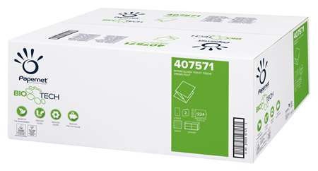 PAPIER HYG PLIES BIOTECH ECO -CARTON DE 40 PAQTS-407571