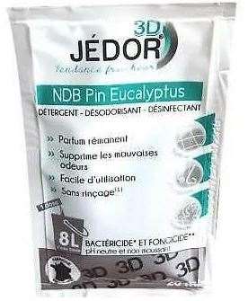 DETERGENT SOL JEDOR 3D PIN - CARTON DE 250 DOSES