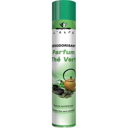 AEROSOL DÉSODORISANT THE VERT - 750 ML