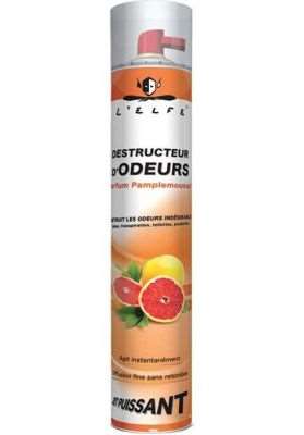 AEROSOL DESTRUCTEUR D''ODEURS PAMPLEMOUSSE - 750 ML