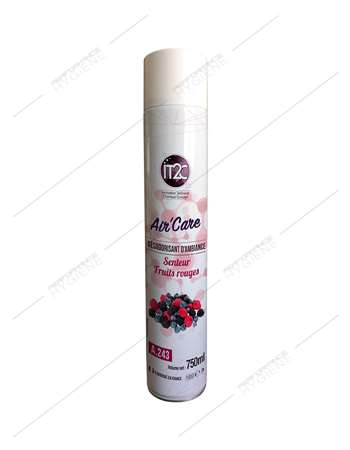 AEROSOL DÉSODORISANT FRUITS ROUGES - 750 ML