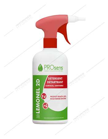 FLACON SPRAY MOUSSE 500 ML LEMONEL 2D 50%