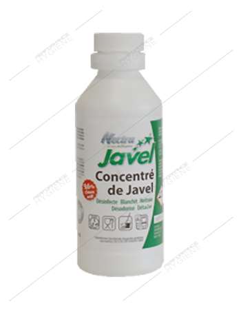 JAVEL CONCENTRÉE 9.6 % CHLORÉE-30 CRUCHONS DE 250 ML