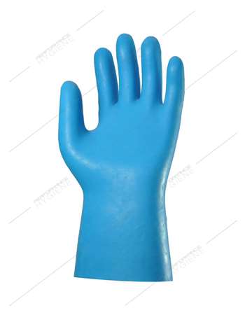 GANT LATEX BLEU JERSEY COTON TAILLE S - PAIRE