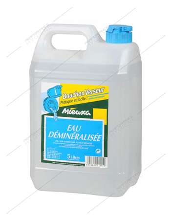 Image de EAU DEMINERALISEE - BIDON DE 5 L