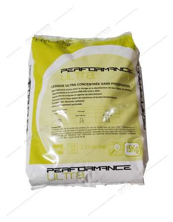 Image de LESSIVE LINGE PERFORMANCE ULTRA - SAC DE 15 KG