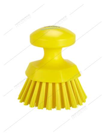 BROSSE RONDE SOLEIL JAUNE