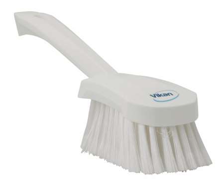Image de BROSSE A MAIN MANCHE COURT 270 MM BLANCHE