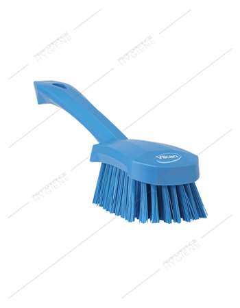 BROSSE À MAIN MANCHE COURT BLEU