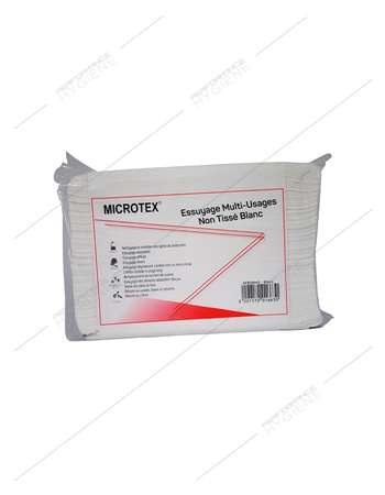 Image de TORCHONS NON TISSÉS BLANC SPÉCIAL CHALEUR P/100