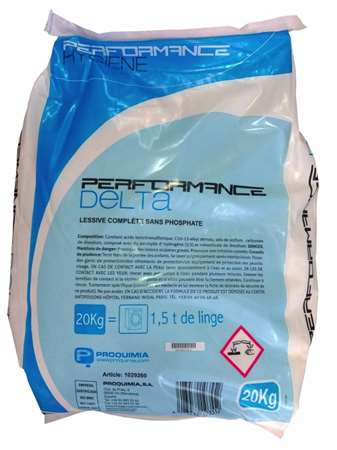 PERFORMANCE DELTA LESSIVE LINGE ATOMISÉE 20KG