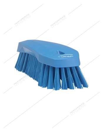 Image de BROSSE PAPILLLON À MAIN FIBRES DURES BLEU