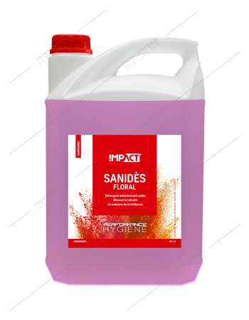 Image de SANIDES FLORAL NETTOYANT DÉTARTRANT DÉSINF ACIDE 5L