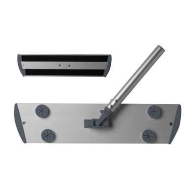 Image de SUPPORT ALU TRAPÈZE  VELCRO 40CM AVEC BOUCHONS FIXE-GAZES