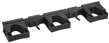 Image de SUPPORT MURAL HYGIÉNIQUE 420 MM  HI-FLEX, NOIR