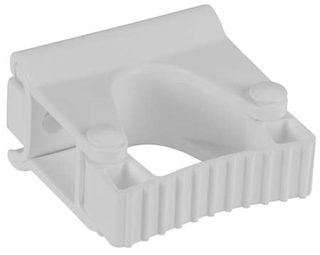 Image de SUPPORT MURAL HYGIÉNIQUE 82 MM MODULE CLIP GRIP, BLANC