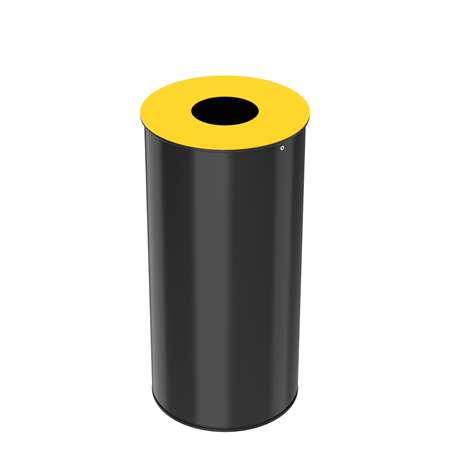 Image de Poubelle de tri selectif 50L neotri - tri plastique - gris m