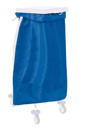 Image de Sac a linge uni bleu 65L