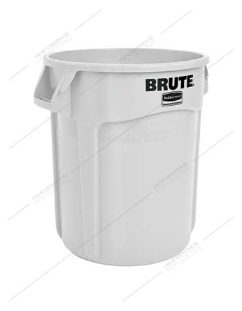 Container Brute rond 75L coloris BLANC