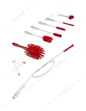 Image de Kit de brosses Sundae 521mm ROUGE