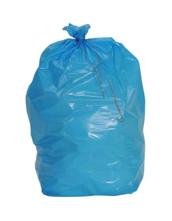 Sacs poubelles 30 BD STD bleu 500 x 650 mm 25 µ c/500