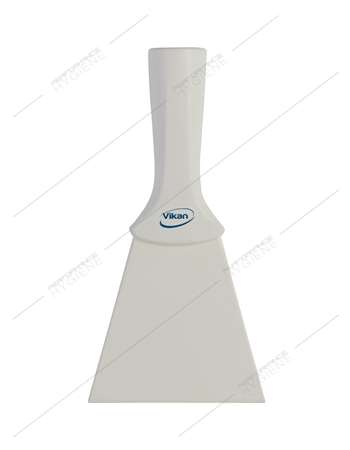 Image de Grattoir nylon à pas-de-vis 100 mm blanc