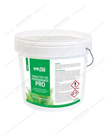 Tablettes VSL performance Pro SP PH seau 10kg