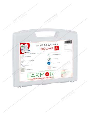 Image de Kit brûlures thermiques conçu pour 3 soins