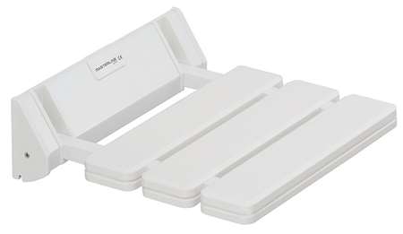 Image de Siege de douche relevable biska - blanc