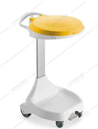 Image de Support sac delta 4 roues + couv jaune shhut