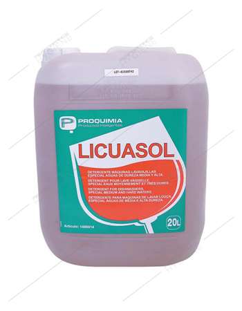 LICUASOL 20 L LIQUIDE LAVAGE CONCENTRÉ