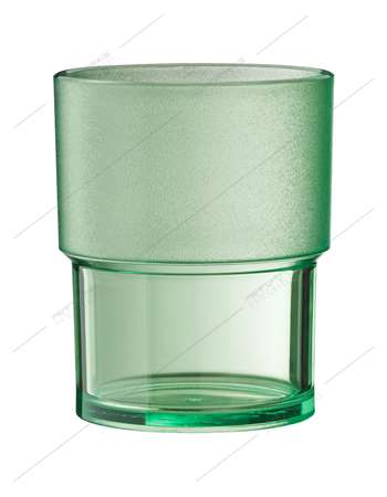 Verre 16cl anti rayures vert c/50