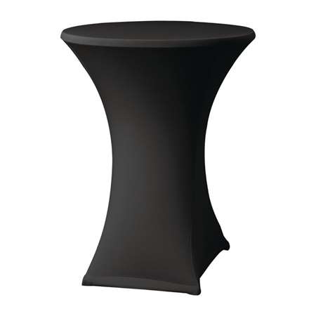 Image de Housse de table extensible Samba noire D2