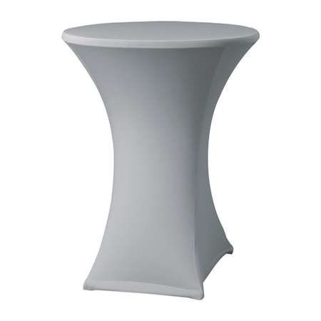 Image de Housse de table extensible Samba grise D2