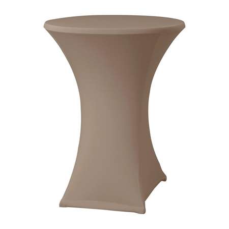Image de Housse de table extensible Samba taupe D2