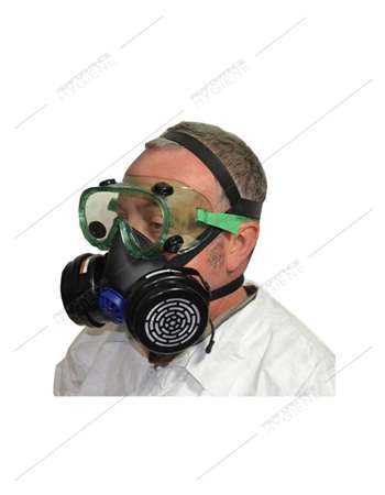 Image de Kit four Extra (lunettes + masque + 2 cartouches A2P3)