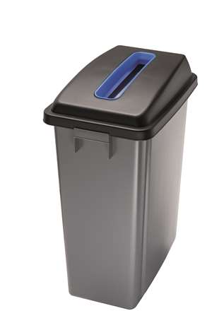 Image de Office 60 corb. avec couvercle overture superieur bleu polyp