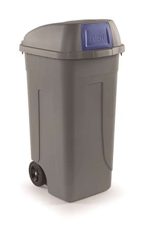 Image de BLOOM PUSH Conteneur basculant en plastic second life Gris-B