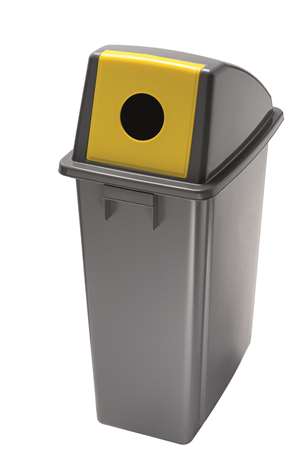 Image de Office 60 corb. avec couvercle overture frontale jaune polyp