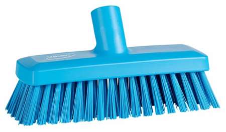 Brosse Sol/Mur compacte, 225 mm, Dur, Bleu